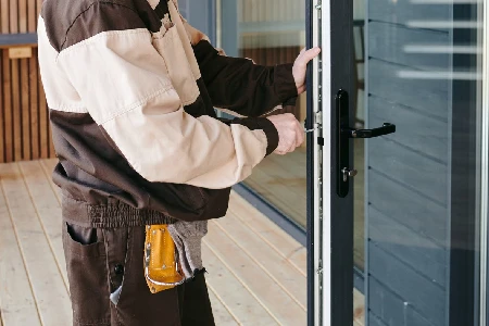 Cleaning And Polishing Glass Door Installation in DeLand, FL
